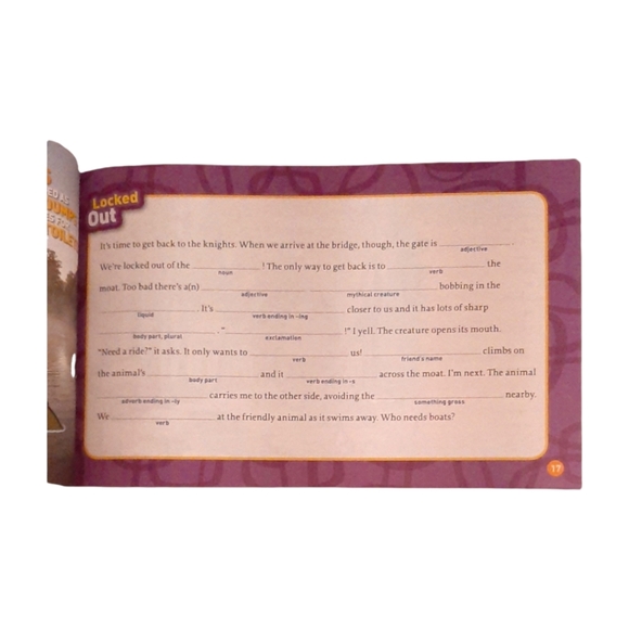 My Medieval Adventure (National Geographic Kids Funny Fill-In) Book New - Picture 3 of 3